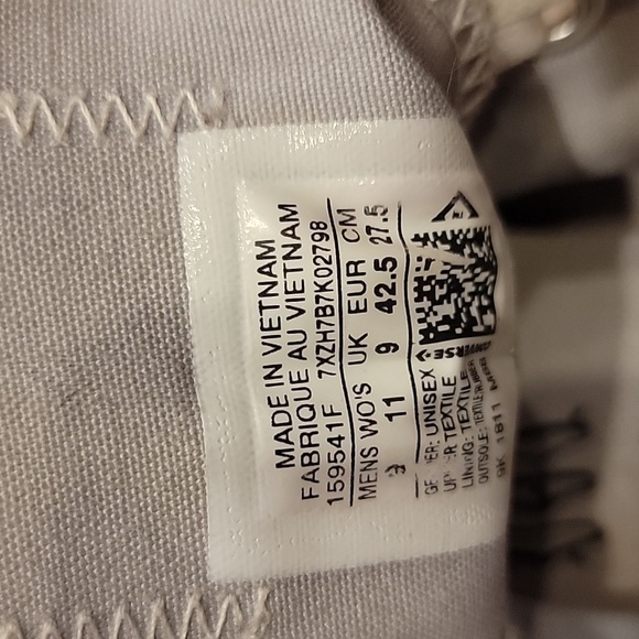 Men's Size 9 Gray Converse All Star Low Tops - Picture 7 of 7